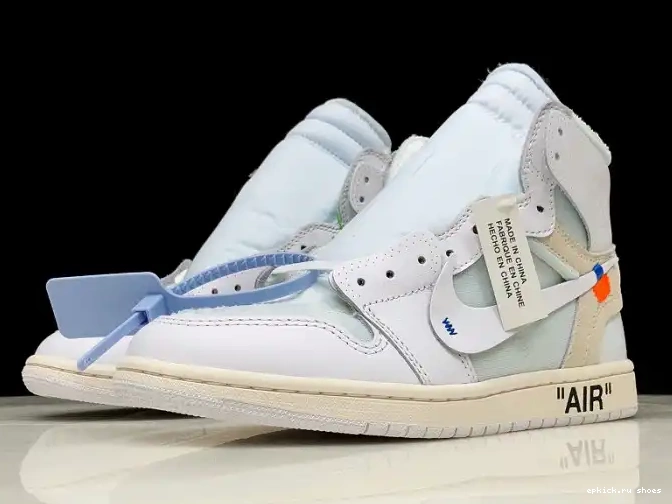 Cheap Jordan Off-White 1 High Air AQ0818-100 White Retro 0513